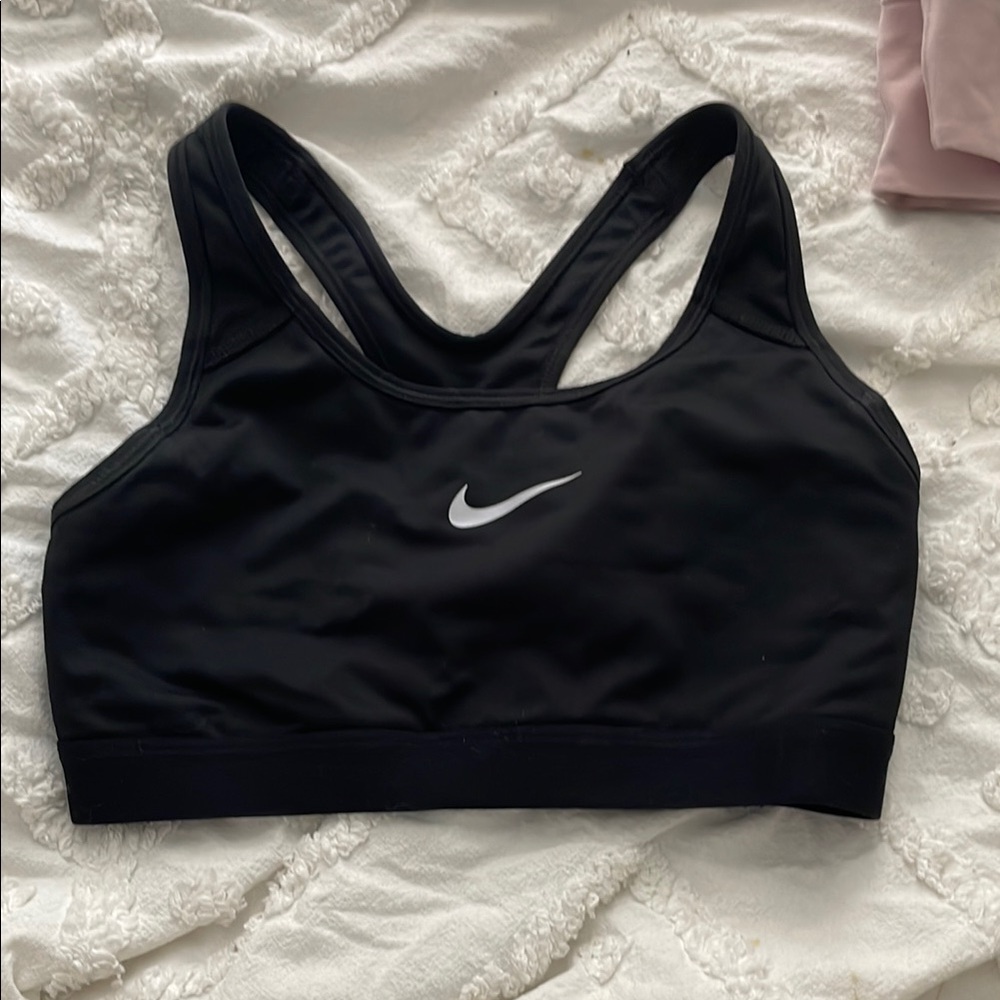 Nike Women's Black Racerback Sports Bra